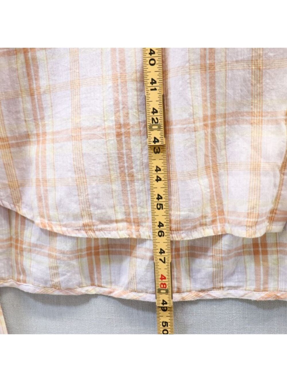 Ulla Johnson Fayette Plaid Midi Shirt Dress Size with Slip 12 NWT - Picture 14 of 16